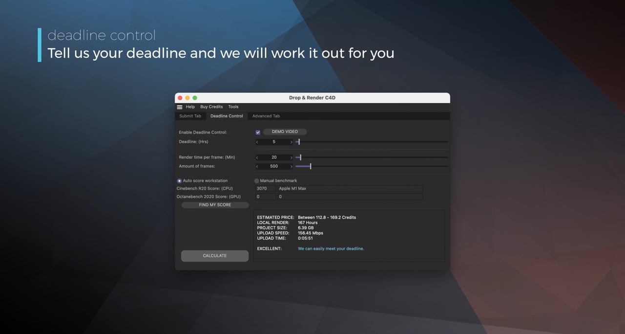 Estimate render time and costs with Deadline Control - Video tutorial thumbnail